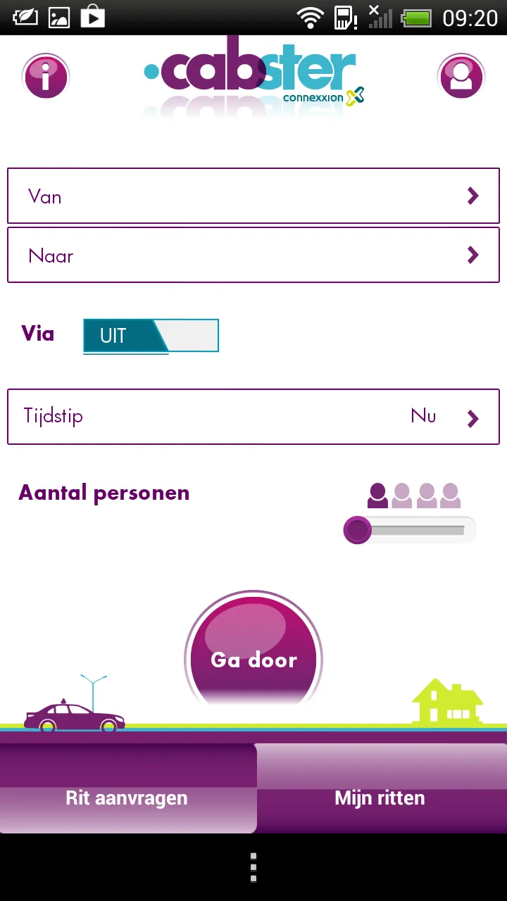 OHRA app screen 2 of 4